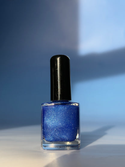Blue Glass Ornament