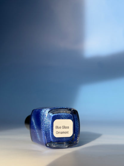 Blue Glass Ornament