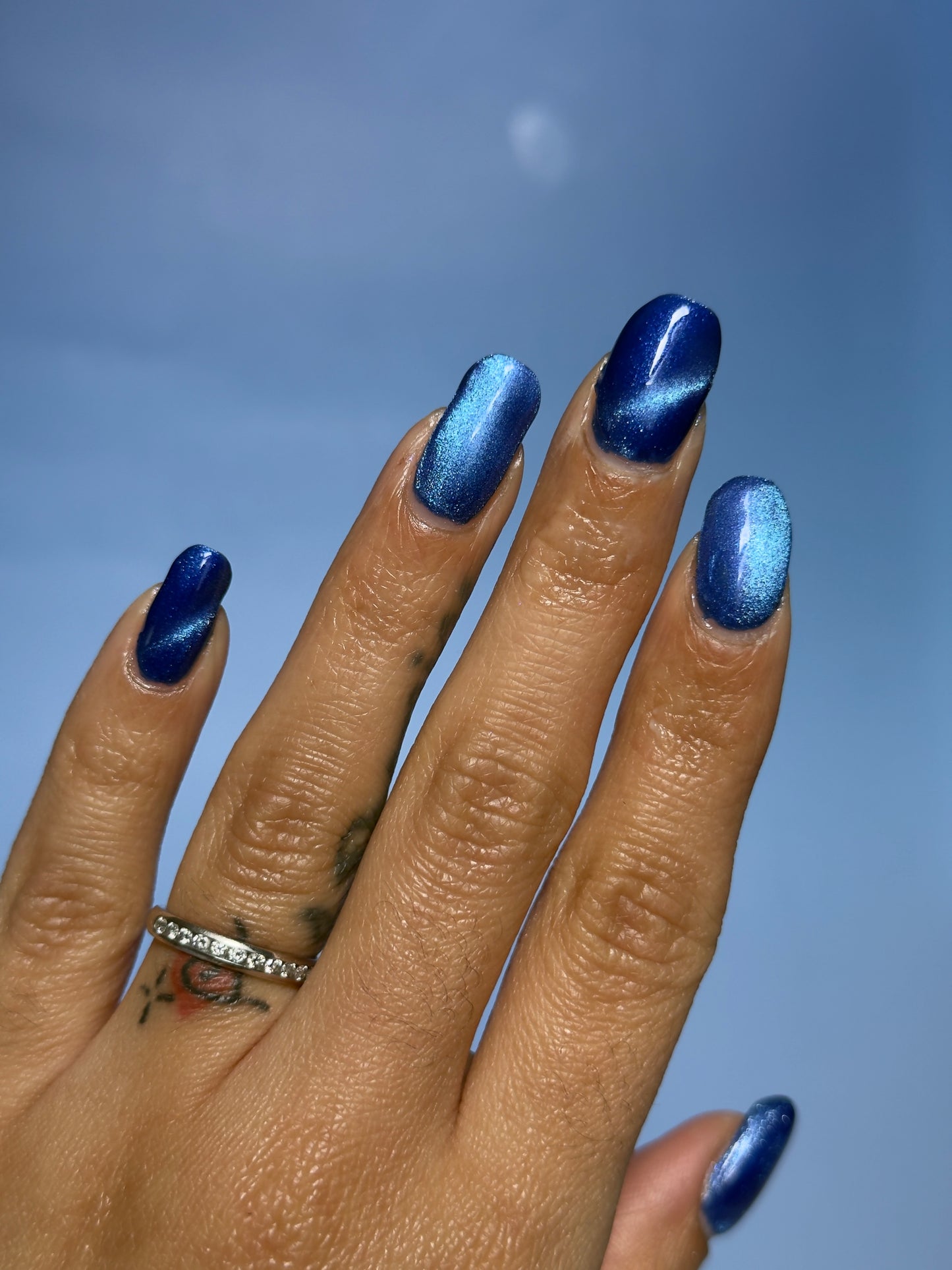Blue Glass Ornament