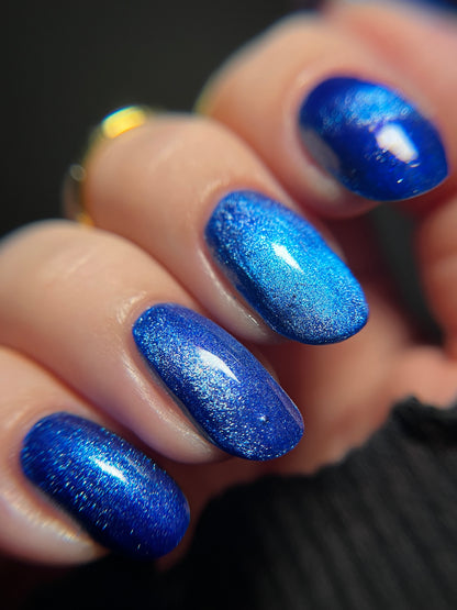 Blue Glass Ornament