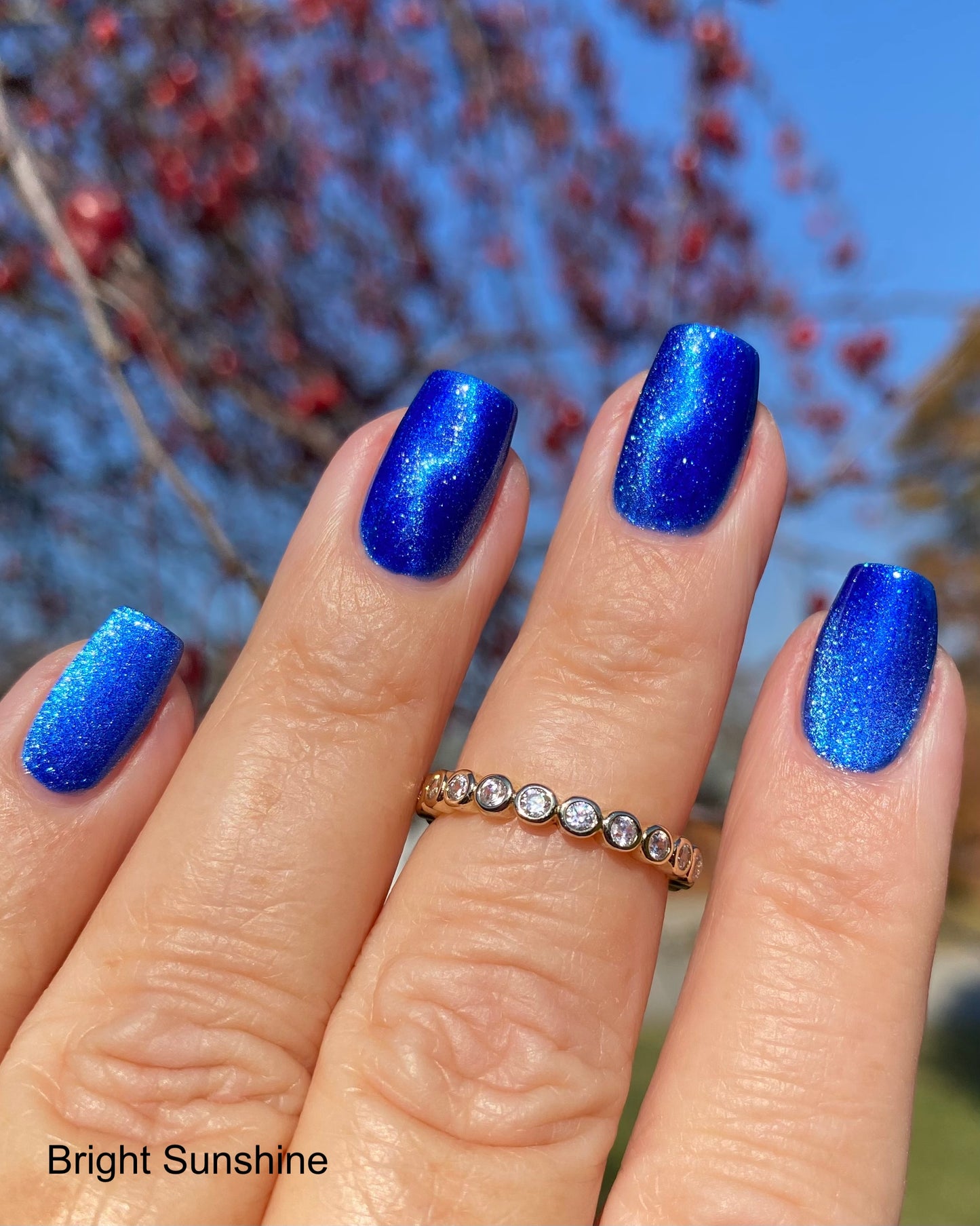 Blue Glass Ornament