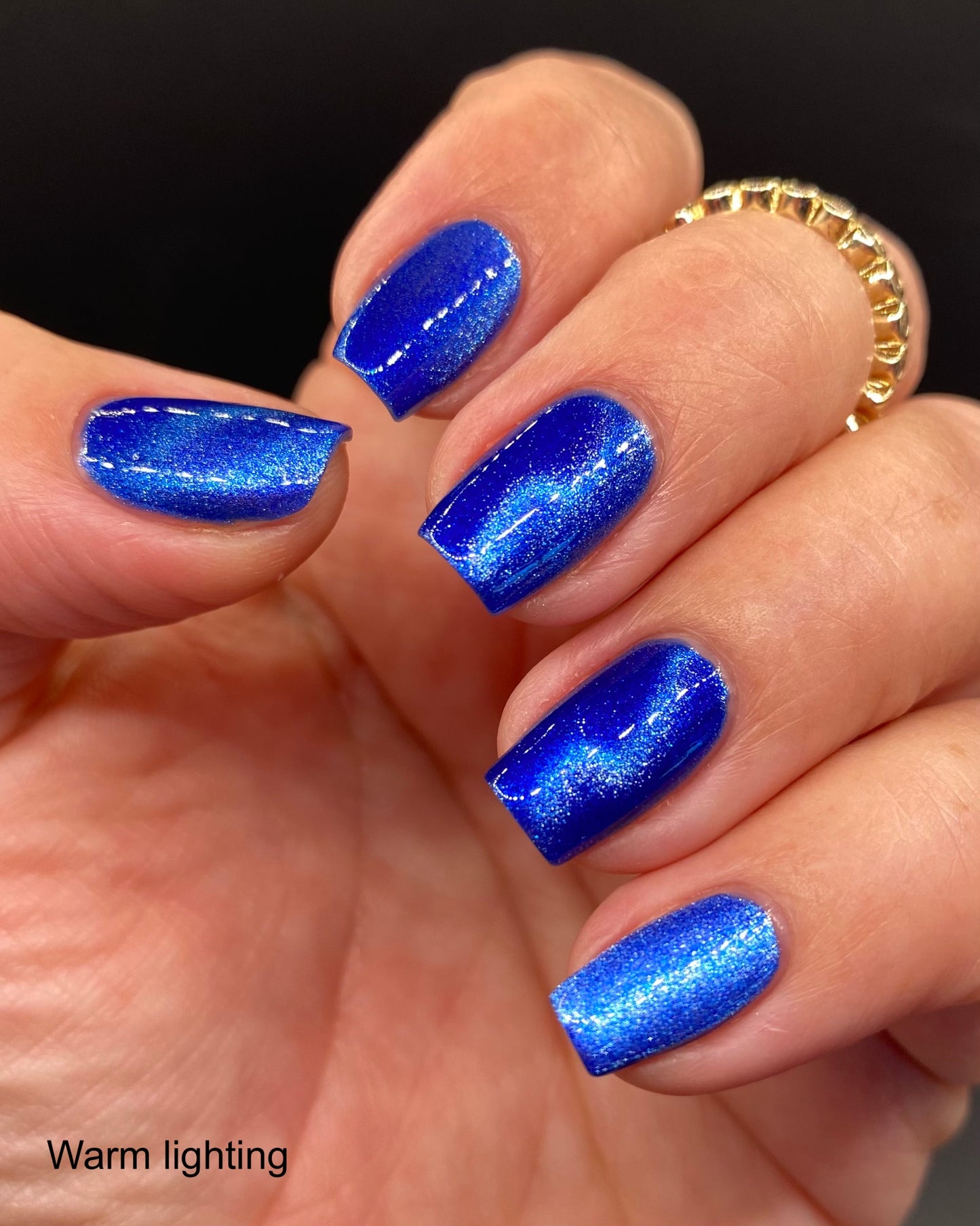Blue Glass Ornament