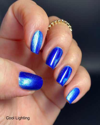 Blue Glass Ornament