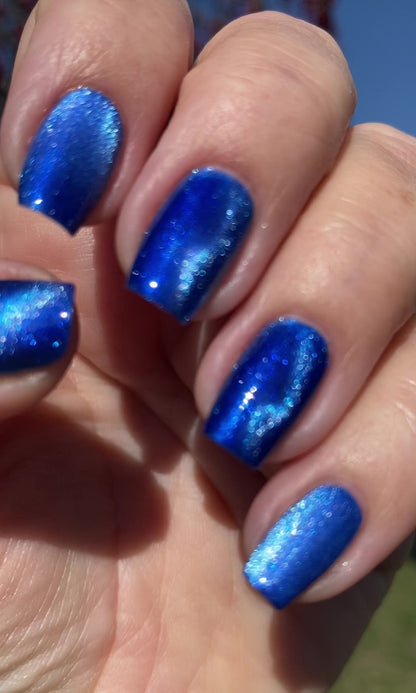 Blue Glass Ornament